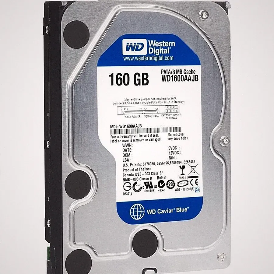 Lot of 10 160GB 3.5" Internal 7200RPM SATA For PC Desktop Hard Drive Used