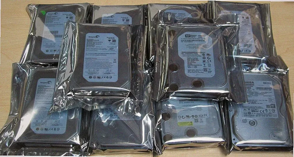 LOT of 10 - 500GB SEAGATE WD HITACHI SAMSUNG SATA 3.5" Desktop Hard Drives HDD