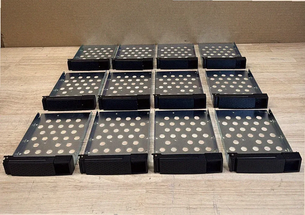 ✅ LOT OF 12 QNAP 19Z00-000245-06-RS 2.5" SATA/SAS Hard Drive Caddy w/ FREE SHIP