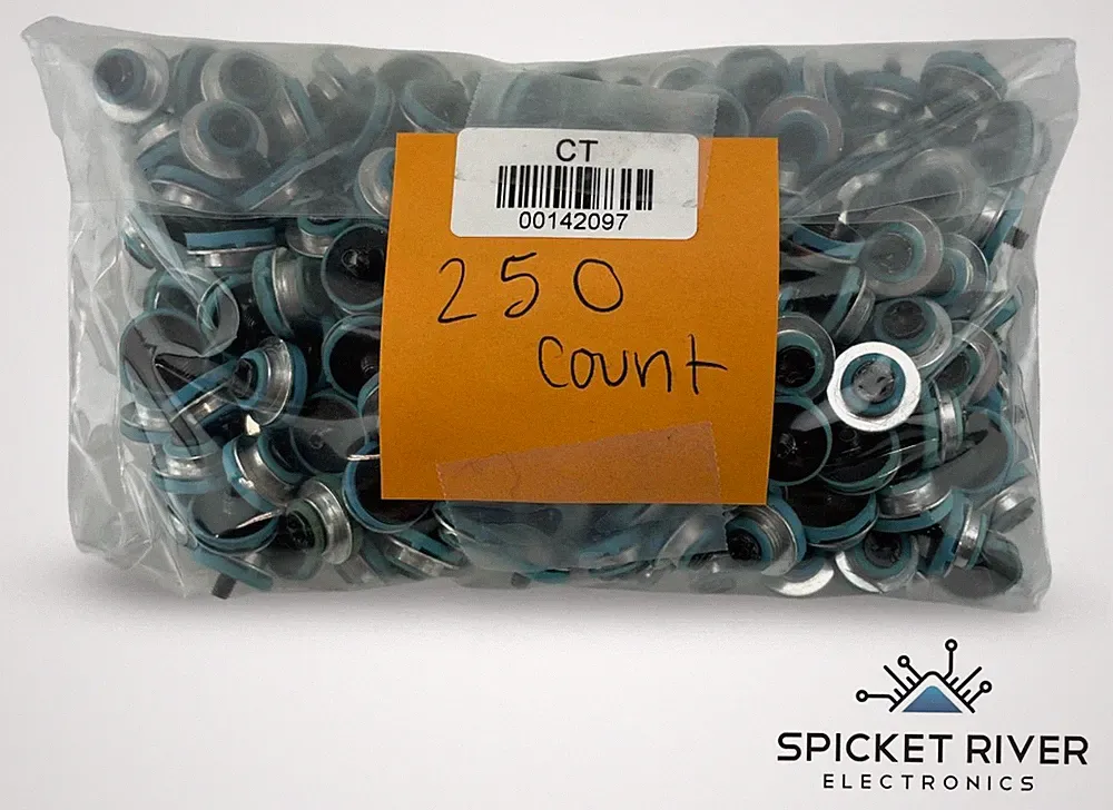 Lot of 250 - HP Blue 2.5" HDD Hard Drive Mounting Isolation Screws