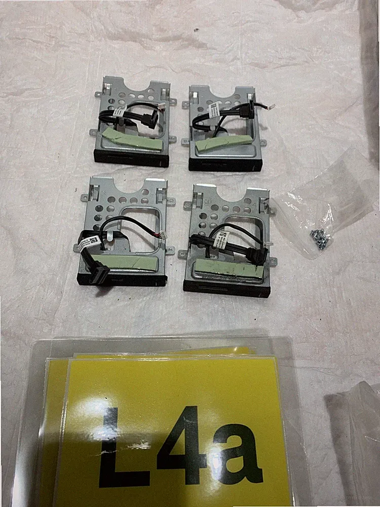 ✅ Lot of 4 Intel NUC8i5BEH 2.5" SSD HDD Drive Caddy Tray w/ SATA Cable NUC8i3BEH