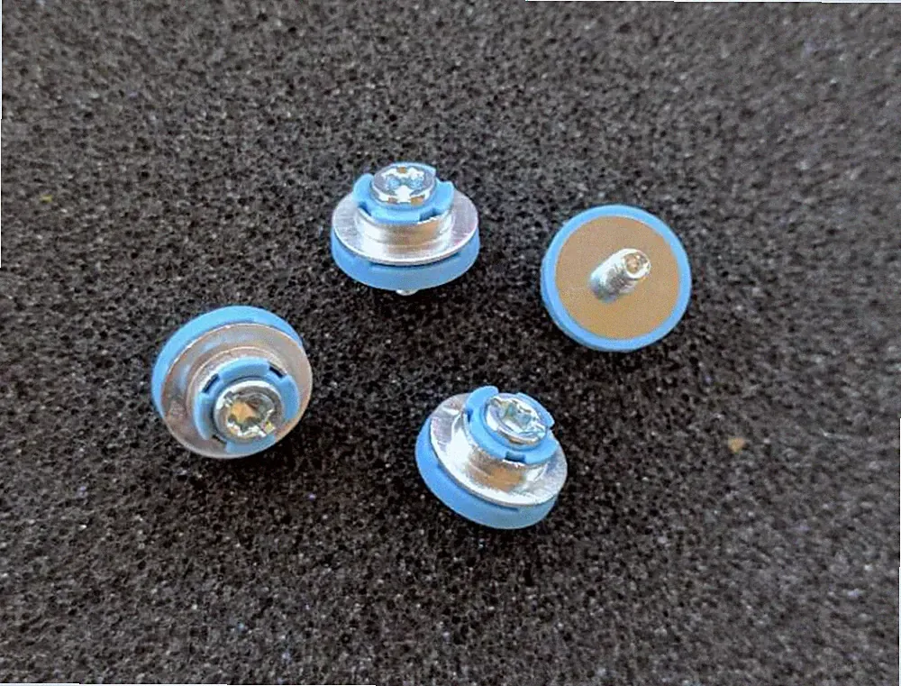 Lot of New OEM 8 Blue Hard Drive Mounting Screws HP 7800 7900 8000 8100 8200 R2
