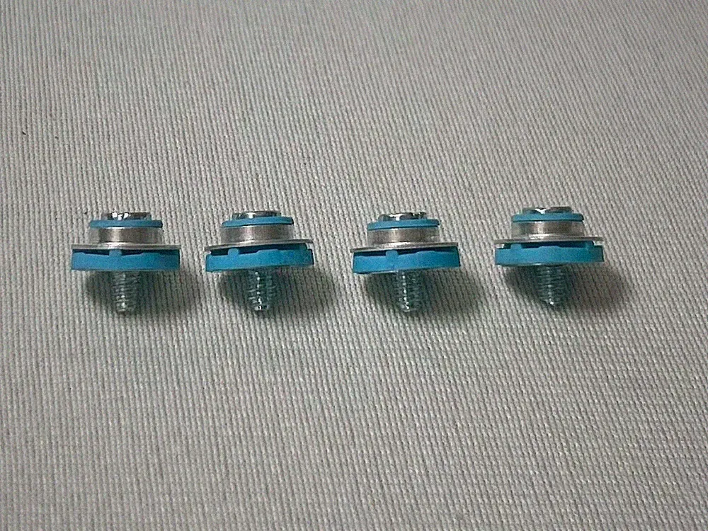 Lot of OEM 4 Blue Hard Drive Mounting Screws HP 7800 7900 8000 8100 8200 R2