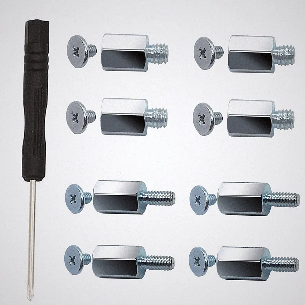 M.2 SSD Mounting Screws Kit for MSI Motherboards (8pcs)