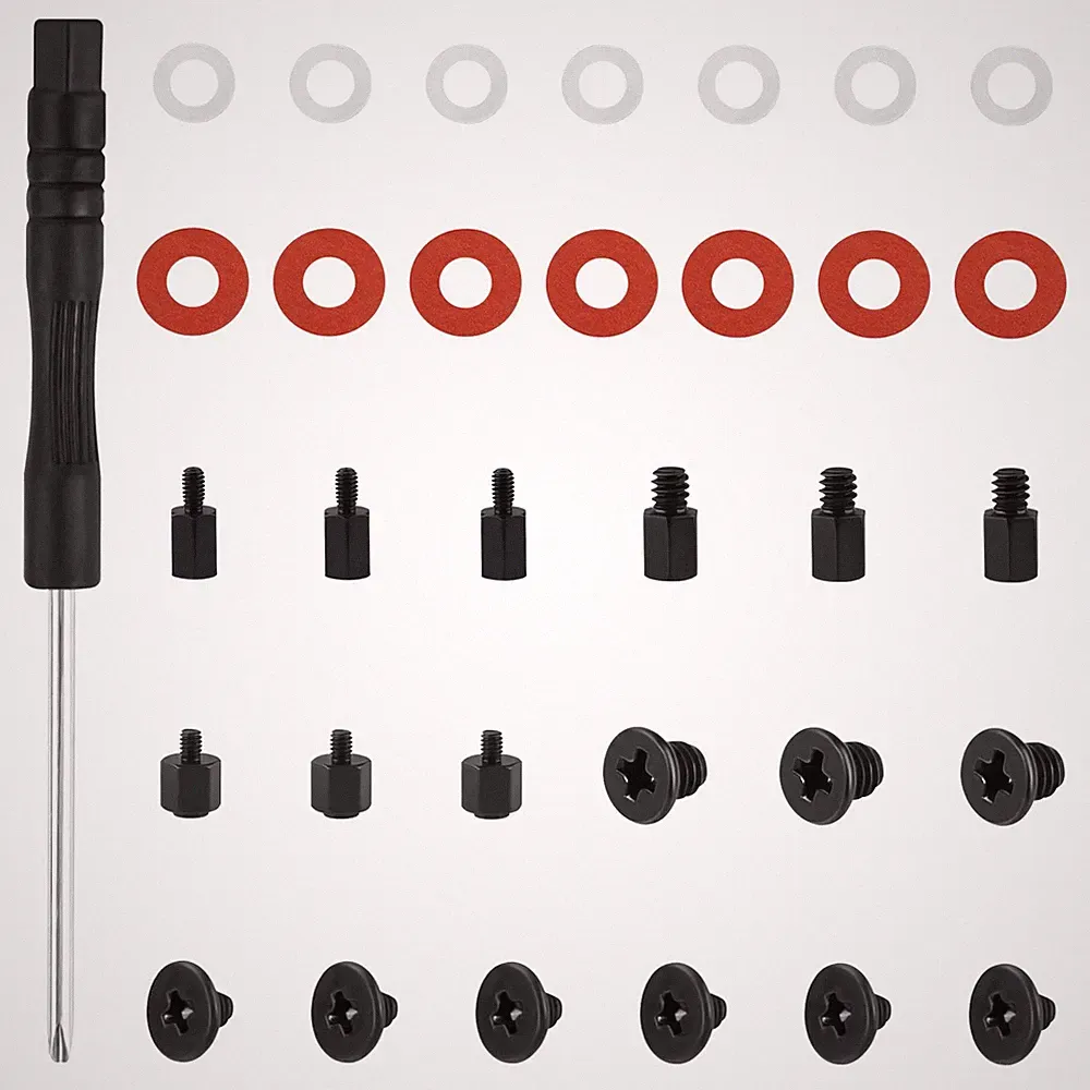 M.2 SSD Mounting Screws Kit M2 M3 Laptop Hard Drive Repair Screws Set 32 Pcs