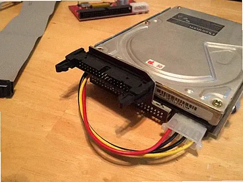 Macintosh Portable 34 to 50 pin SCSI Hard drive Adapter