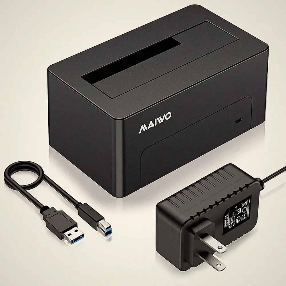MAIWO SAS to USB 3.0 Adapter, SAS SATA Hard Drive Enclosure Reader for 2.5 3....