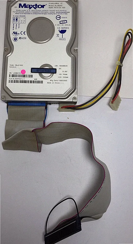 Maxtor Diamondmax 10 6L080P0 80GB 7200 RPM ATA133 IDE 3.5" Hard Drive TESTED