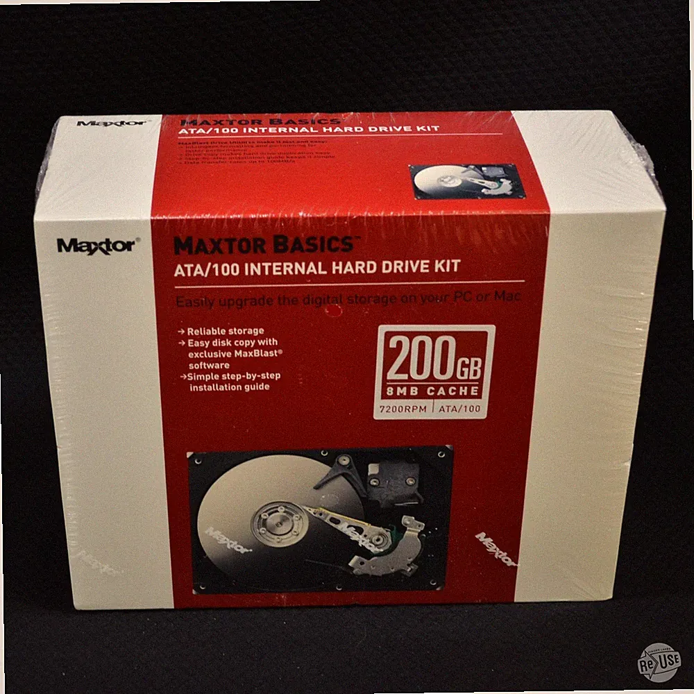 Maxtor DiamondMax 200 GB Ultra ATA/100 Internal Hard Drive (NIB)
