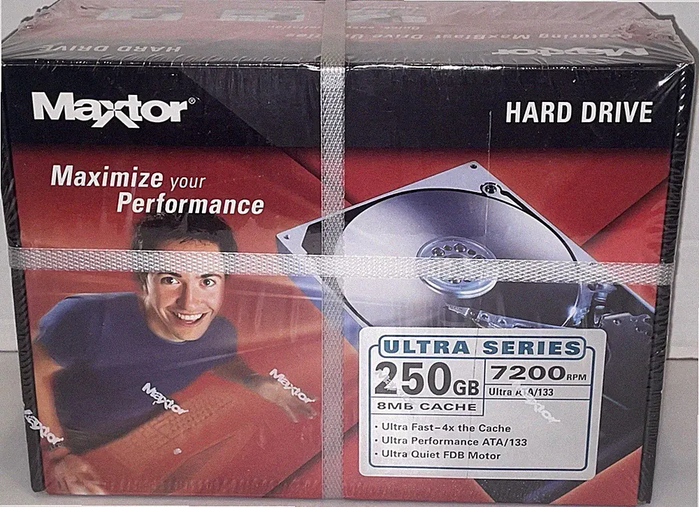 Maxtor DiamondMax Plus 250GB Hard Drive 7200RPM Ultra ATA/133 8MB Cache