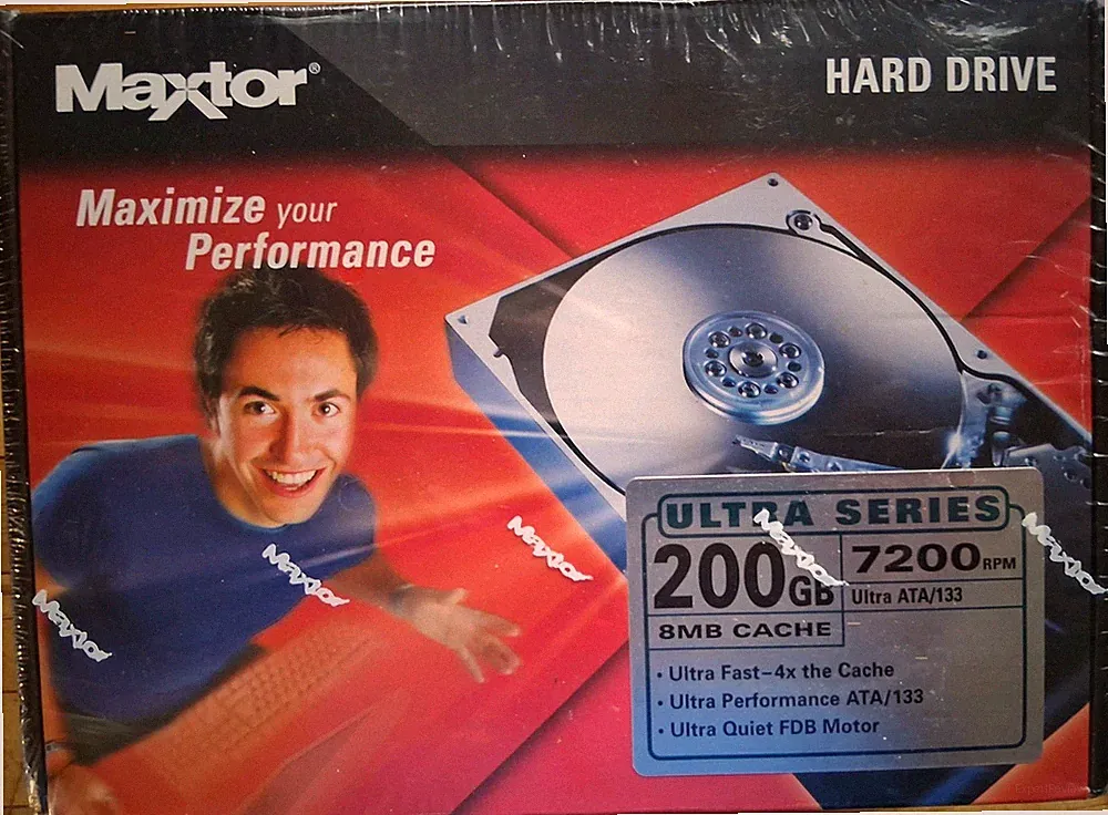 Maxtor DiamondMax Ultra Series Hard Drive ATA/133 200GB 7200 RPM Sealed