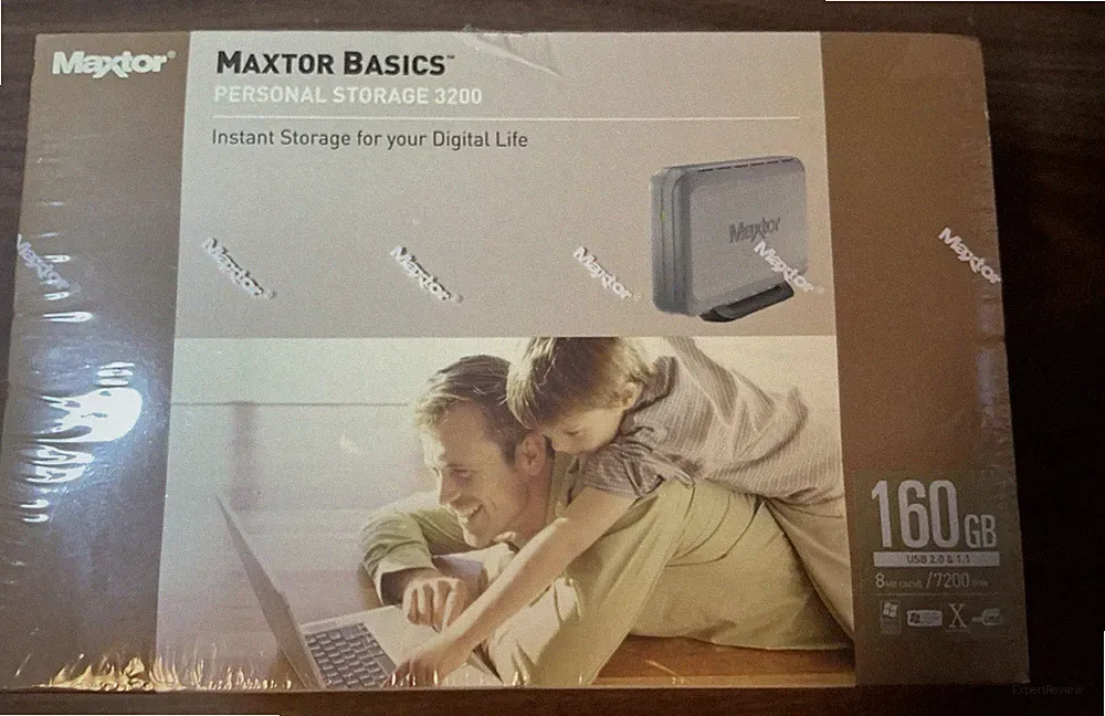 Maxtor Personal Storage 3200 160GB External 7200RPM (U01E160) HDD Hard Drive