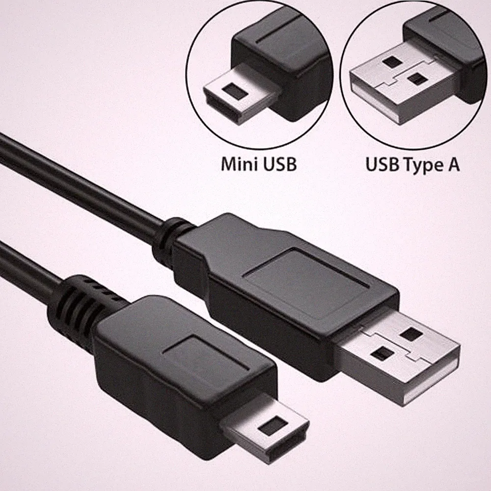 mini USB PC Data Sync Cable Cord For Maxtor Portable External Hard Drive Disk