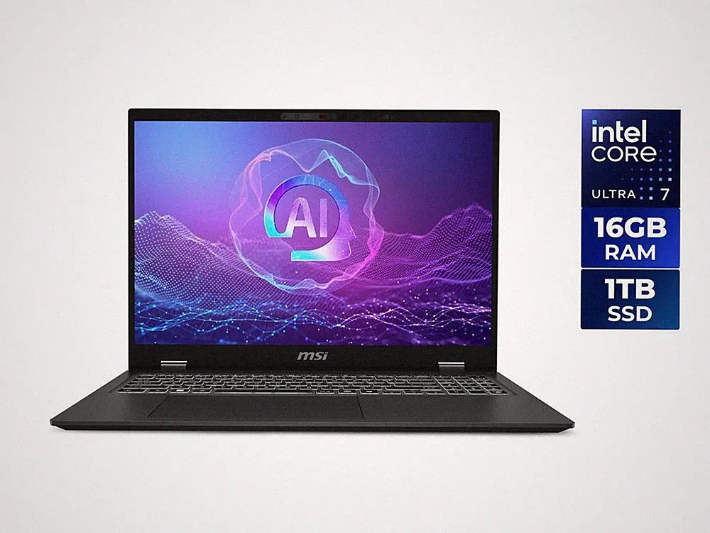MSI Prestige16AIEvoB2HMG097US 16" Laptop With Core Ultra 7 32GB RAM 2TB SSD