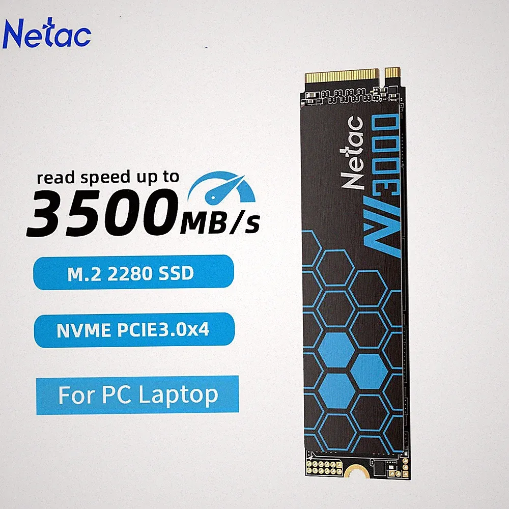 Netac 2TB 1TB 500GB Internal SSD M.2 PCIe3.0 Solid State Drive lot 2.5inch SATA