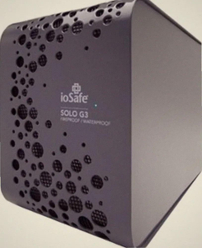 NEW ioSafe Solo G3 6 TB 3.5" Fireproof Waterproof External Hard Drive USB 3.2