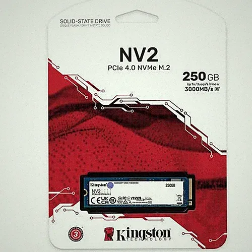 New Kingston NV2 250GB M.2 2280 PCIe 4.0 NVMe SSD Solid State Drive SNV2S/250G