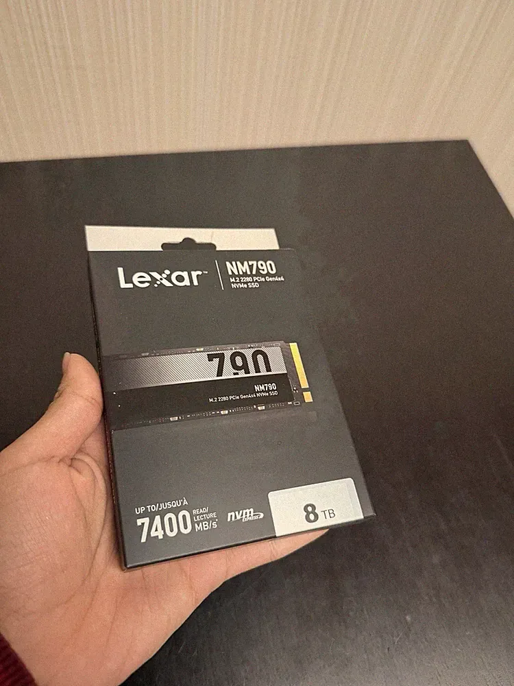 NEW - Lexar 8TB NM790 SSD PCIe Gen4 NVMe M.2 2280 Internal Solid State Drive