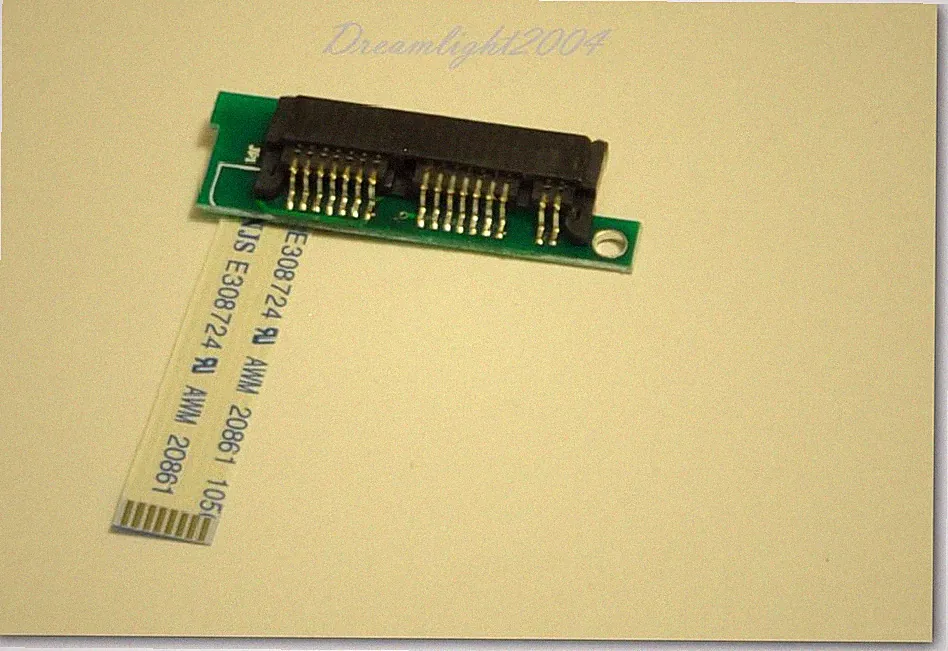 New replacement Hp Elitebook 2530P SATA Hard Drive Connector with Cable LS-4029P