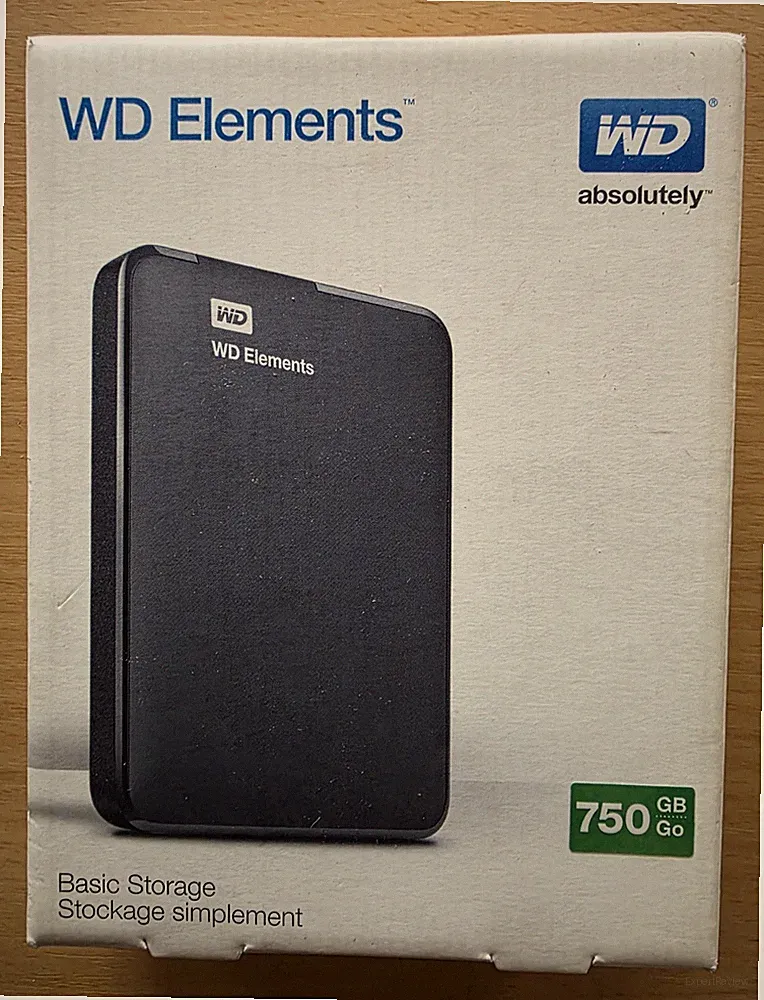 NEW & SEALED WD Elements 750GB Portable External Hard Drive PC Mac USB 3.0 Black