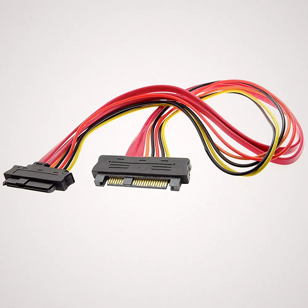NFHK SAS Hard Disk Drive SFF-8482 SAS Cable 29Pin Male to Female Extension Cable