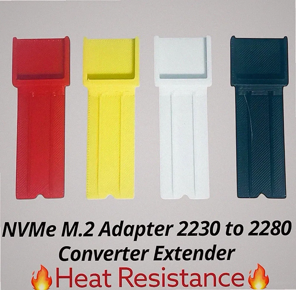 NVMe M.2 Adapter SSD 2230 to 2280 Hard Drive Bracket Converter Extender LOT