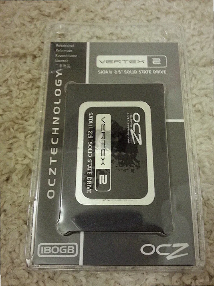 OCZ Vertex 2 OCZSSD2-2VTXE180G 2.5" 180GB SATA II Internal Solid State Drive SSD