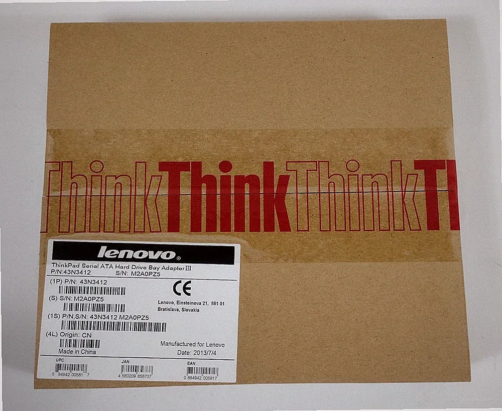 *OEM Lenovo* New Sealed 2nd HDD SSD Hard Drive Caddy*43N3412*T400/410 *Free S/H