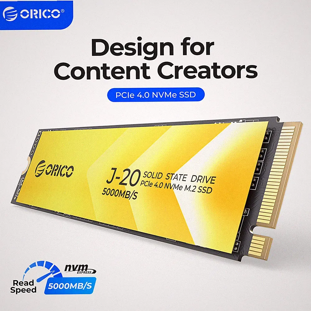 ORICO 1TB M.2 2280 NVMe SSD PCIe Gen4x3 4700MB/s Internal Solid State Drive