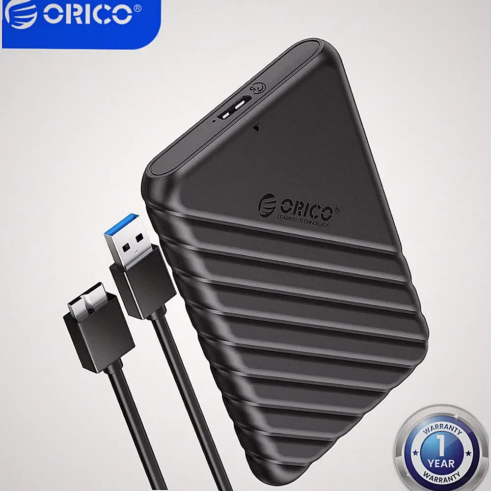 ORICO 2.5" SATA USB 3.0 Hard Drive Disk HDD SSD Enclosure External Laptop Case