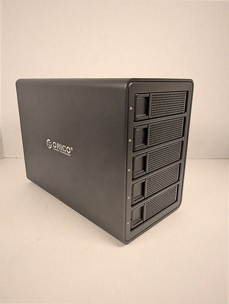 ORICO 3559 5-Bay External Hard Drive JBOD Enclosure (10 gbp/s) USB-C 3.1