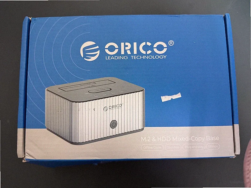 ORICO M.2 Hard Drive Docking Station 10Gbps for NVMe/SATA to Docking Station New