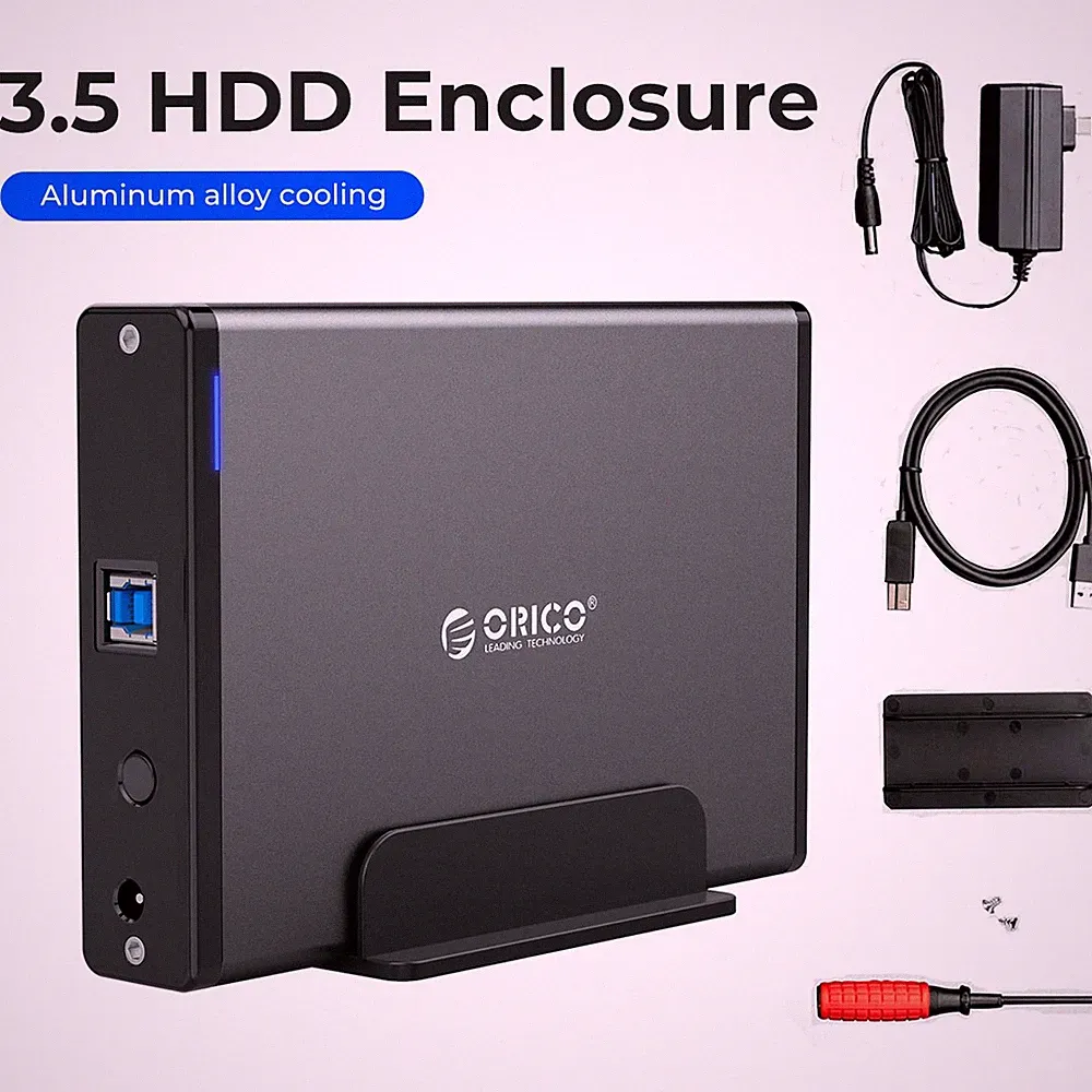 ORICO USB 3.0 External Hard Drive Docking Station for 3.5'' SATA HDD SSD