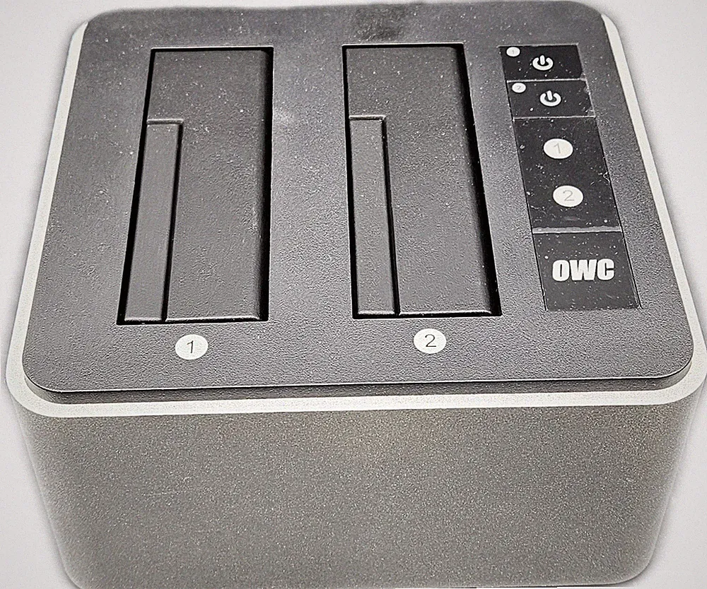 OWC Drive Dock 3.1 Gen 1 USB Dual Bay 2.5/3.5" HDD Dock eSATA/USB3