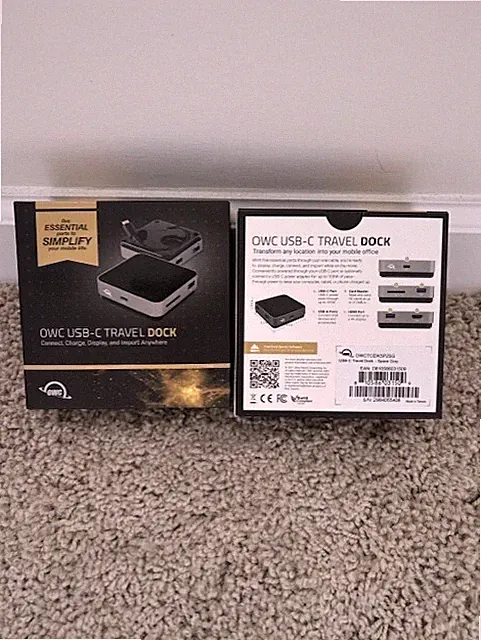 OWC USB-C Travel Dock, Price for Each, NIB