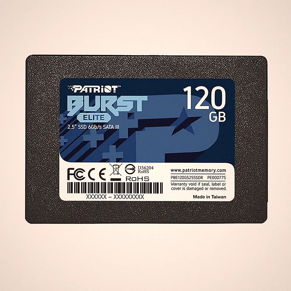Patriot Burst Elite 120GB 2.5" SATA3 6GB/s Internal Solid State Drive For PC/MAC