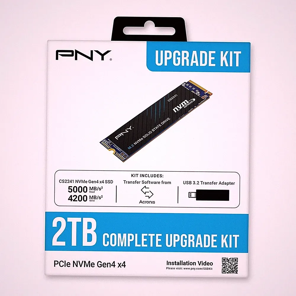 PNY CS2241 2TB SSD Gen4 PCIe NVMe M.2 Internal SSD