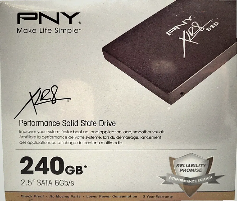PNY XLR8 2.5" 240GB SATA III Internal SSD SSD9SC240GMDA-RB *NEW*