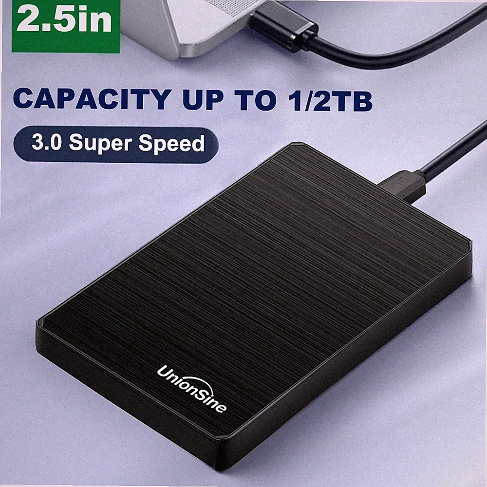 Portable 500GB 1TB 2TB External USB 3.0 Hard Drive Ps4 Ps5 Storage Expansion HDD
