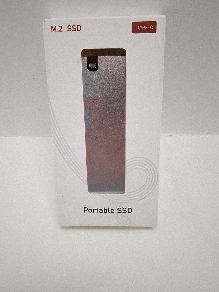 Portable External SSD 500GB M.2 Silver USB 3.1 Type-C SHL-R320