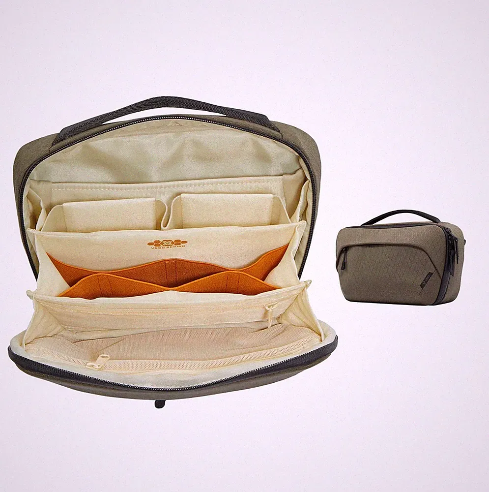Portable Mini Digital Storage Bag for Photography Accessories and Cables