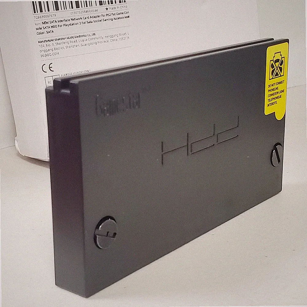 PS2 HDD Ethernet Network Adapter- PS2 ~ Sata connector. Hard drive adapter. 2TB