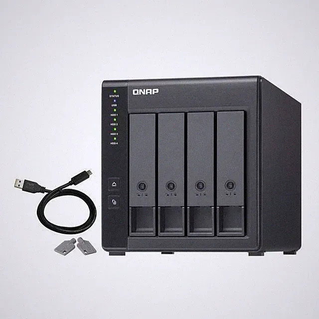 QNAP TR-004-US SATA2 4-Bay Tower RAID Expansion Enclosure for both NAS and