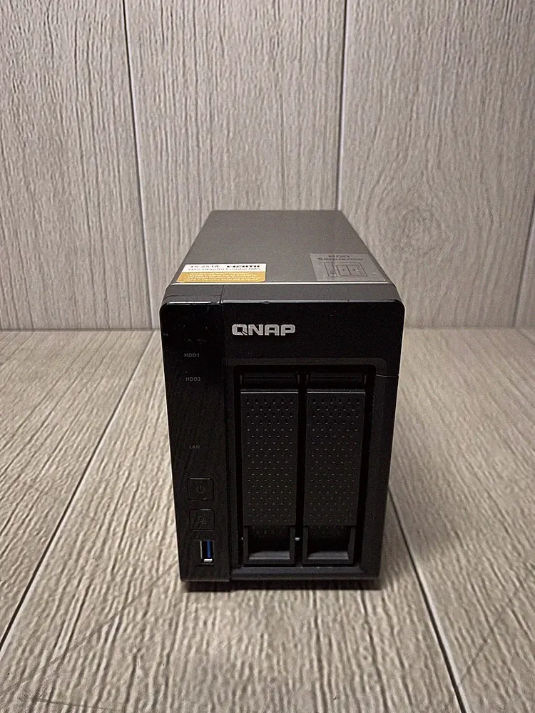 QNAP TS-253A Network Attached Storage NAS Drive 2TB