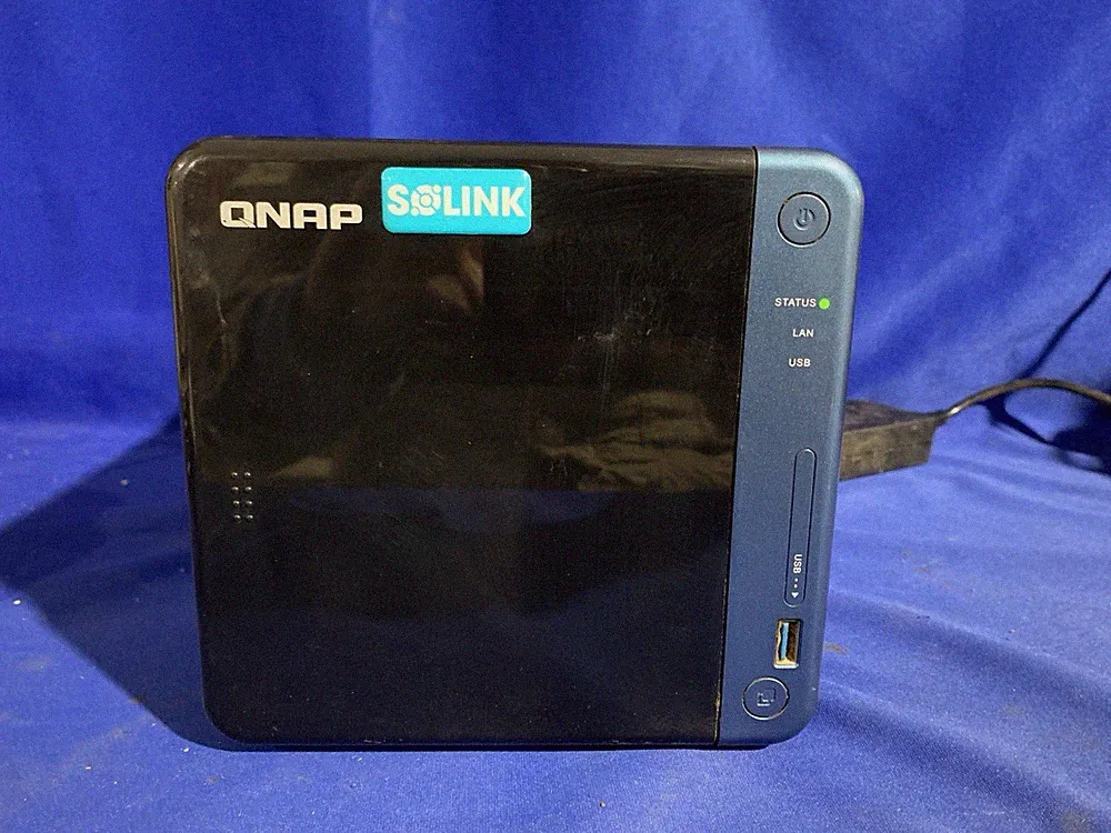 QNAP TS-453Be 4-Bay Network Attached Storage System NAS - No Hard Drives - Read