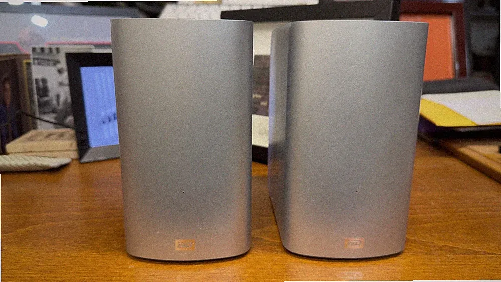 Qty 2 - WD My Book 4TB RAID Thunderbolt Duo Dual-Drive External Hard Drives
