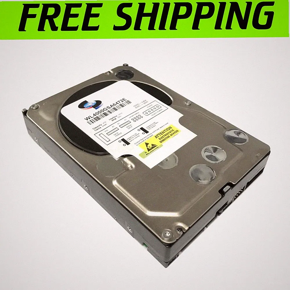 Reliable 4TB SATA Hard Drive with 64MB Cache