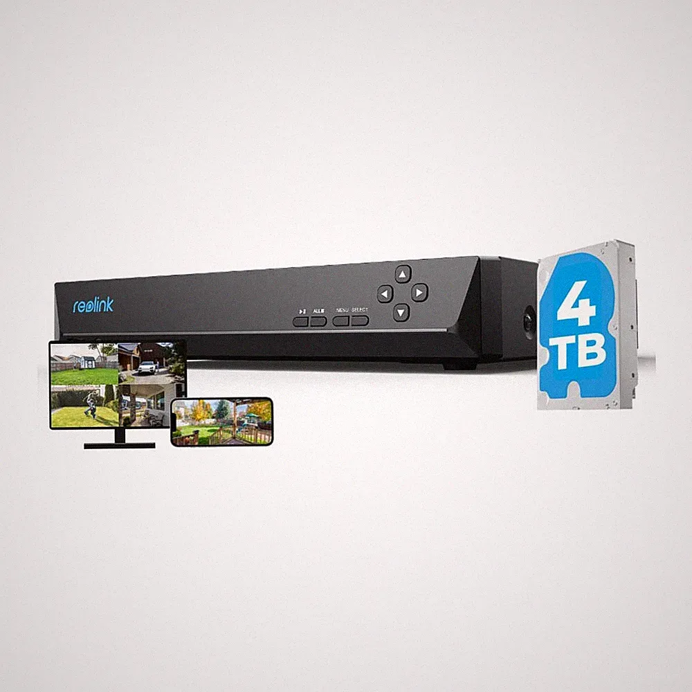 Reolink 16CH NVR Network Video Recorder for Security Camera System with 4TB HDD