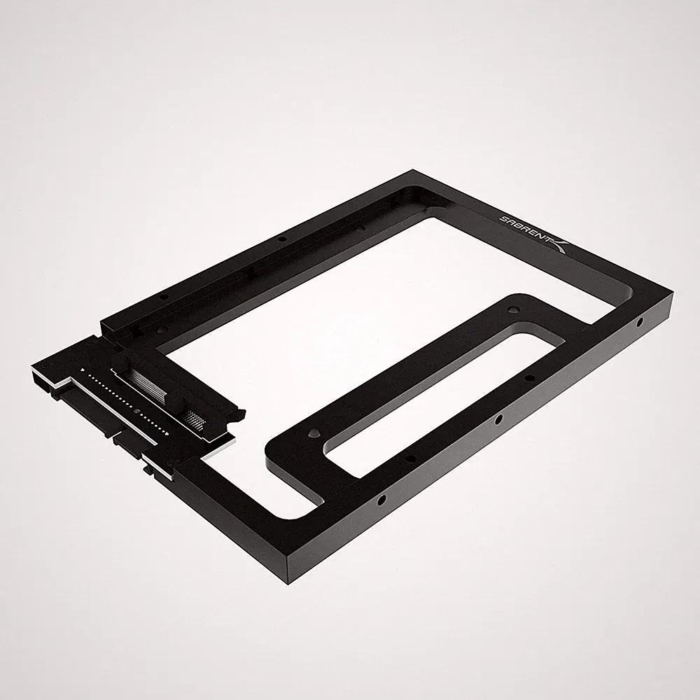 Sabrent 2.5 SSD & SATA Hard Drive to Desktop 3.5 SATA Bay Converter (BK-PCBS)