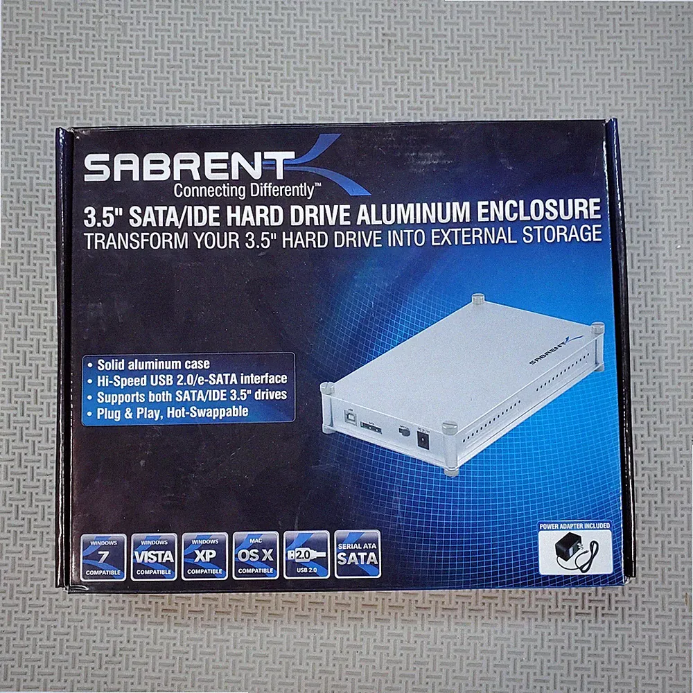 Sabrent 3.5" SATA/IDE Hard Drive Case ECS-STU35
